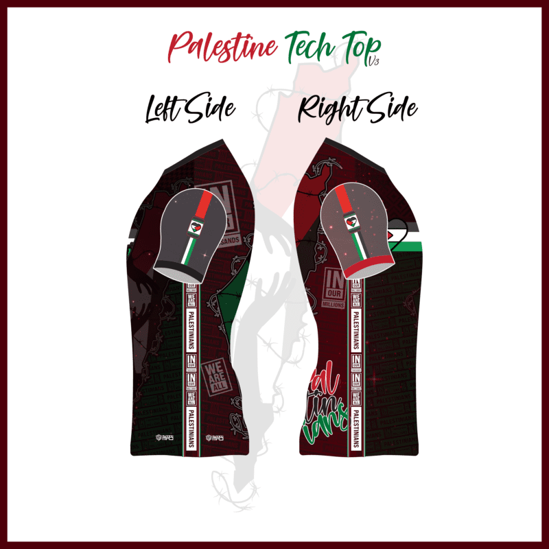 Palestine-Themed Tech Top - Wear Your Support - Image 3