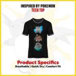 Adventure Trio Fantasy Creatures Tech Top T-Shirt