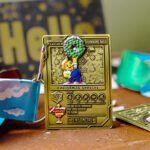 The Simpsons Series Christmas fun challenge medal featuring Lard Lad