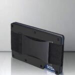 Assembled Ultra-Slim Metal Wallet with Visible Card Slot