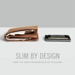 Ultra-Slim Metal Wallet Versus Traditional Wallet Size Comparison