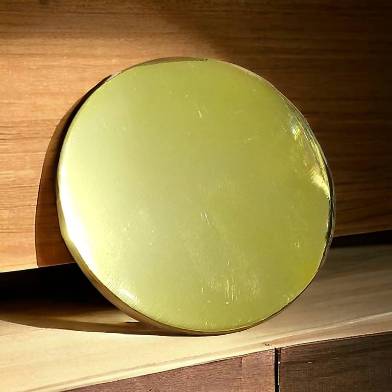 Personalized Custom Round Coin in Shiny Gold